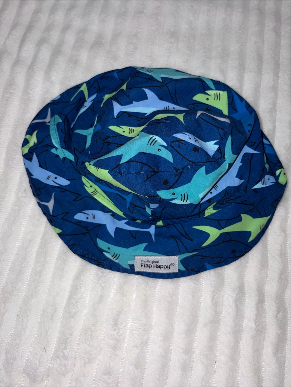 The Original Flappy Hat - Shark Print